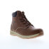 Фото #2 товара Lugz Hardwood MHARDWGV-7745 Mens Brown Synthetic Lace Up Casual Dress Boots 13