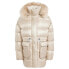 adidas women Puffed Long Fur Jacket