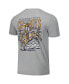 ფოტო #3 პროდუქტის Men's and Women's Gray Oklahoma State Cowboys Hyper Local Bull Ride T-Shirt