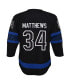 ფოტო #4 პროდუქტის Youth Boys Auston Matthews Black Toronto Maple Leafs Alternate Premier Player Jersey