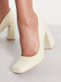 Фото #5 товара Туфли RAID Petunia Cream Suede Square Toe