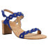 Фото #2 товара VANELi Mavis Studded Sling Back Womens Blue Casual Sandals 305555