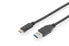 Фото #1 товара DIGITUS USB Type-C connection cable, Gen2, Type-C to A