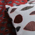 Duvet cover set TODAY Leaves White Red 240 x 220 cm 3 Pieces