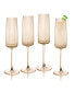Фото #1 товара Бокалы Qualia Glass modern для шампанского, набор из 4 шт.