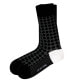 Women's Circles W-Cotton Dress Socks with Seamless Toe Design, Pack of 1