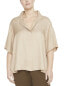 Фото #1 товара Vince Plus Stand Collar Button Down Silk-Blend Shirt Women's 2X