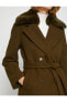 Фото #5 товара Пальто Koton Belted Wrap Coat