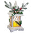 Фото #1 товара Новогоднее украшение Белый Деревянный Пластик Фонарь 14,5 x 14,5 x 32 cm