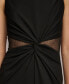 ფოტო #5 პროდუქტის Women's Embellished Twist-Front Sheath Dress