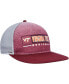 Фото #4 товара Men's Maroon, Gray Virginia Tech Hokies Snapback Hat