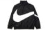 Фото #1 товара Nike Big Swoosh Sportswear 全开襟款立领拉链梭织夹克 男款 黑色 / Куртка Nike Big Swoosh Sportswear AR3132-010