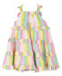 ფოტო #3 პროდუქტის Baby Girl Striped Dress with Lurex