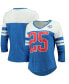 ფოტო #1 პროდუქტის Women's Ben Simmons Royal Philadelphia 76ers Starstruck Name and Number Tri-Blend 3/4-Sleeve V-Neck T-shirt