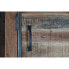 Фото #3 товара Дисплей-стенд DKD Home Decor Металл Стеклянный древесина акации Переработанная древесина 140 x 40 x 160 cm
