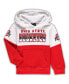 ფოტო #3 პროდუქტის Preschool Boys and Girls Heather Gray, Scarlet Ohio State Buckeyes Playmaker Pullover Hoodie and Pants Set