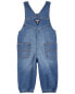 Baby Knit-Like Denim Overalls 9M