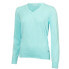 GREEN LAMB Nellie Cable V Neck Sweater
