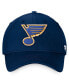 Фото #3 товара Men's Navy St. Louis Blues Core Primary Logo Flex Hat