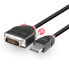 Фото #8 товара Lindy 1m DisplayPort to DVI Cable - 1 m - DVI-D - DisplayPort - Gold - 2.7 Gbit/s - Black