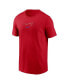 ფოტო #1 პროდუქტის Men's Red Atlanta Braves City Connect 2-Hit T-Shirt