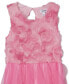 Big Girls Sleeveless Tulle Social Dress