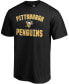 ფოტო #5 პროდუქტის Men's Black Pittsburgh Penguins Team Victory Arch T-shirt