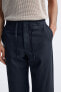 COTTON - LINEN TROUSERS