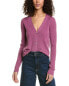 Фото #1 товара Vince Raglan Cashmere Cardigan Women's L