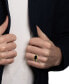 ფოტო #2 პროდუქტის Men's Onyx & Black Spinel DAD Ring, Created for Macy's