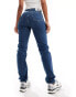 Фото #3 товара Calvin Klein Jeans authentic straight jeans in mid wash