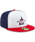 Men's White Washington Nationals Alternate 2 2020 Authentic Collection On-Field 59FIFTY Fitted Hat Белый, 7 7/8 - фото #3