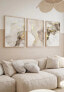 Beige Braun Farbe Recht Poster