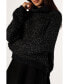 Фото #6 товара Women's Eleanor Lurex Shine Knit Sweater