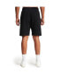 ფოტო #4 პროდუქტის Men's Black Wordmark Fleece Shorts