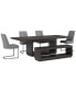 Фото #3 товара Tivie 6 Pc Dining Set (Rectangular Table + 4 Dining Chairs + Bench), Created for Macy's