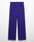 ფოტო #6 პროდუქტის Women's High-Waist Palazzo Pants