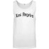 MISTER TEE Los Angeles Wording sleeveless T-shirt