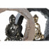 Decorative Figure DKD Home Decor Black Golden Buddha Oriental 20,8 x 6 x 18,5 cm (2 Units)
