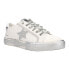 Vintage Havana Alive 7 Metallic Glitter Lace Up Womens White Sneakers Casual Sh