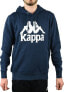 Фото #1 товара Худи спортивное Kappa Bluza мужская Taino Hooded черная р. S