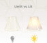 Фото #3 товара Royal Designs Inc Flare Bottom W/Outdoor Corner Scallop Basic Lamp