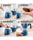 Фото #3 товара Grind Brew Duo: Milano Moka Pot Bremen Burr Grinder