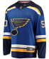 Фото #3 товара Men's Jordan Binnington Royal St. Louis Blues Home Premier Breakaway Player Jersey