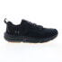 Фото #1 товара Under Armour Charged Verssert 2 Mens Black Suede Athletic Running Shoes