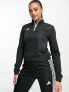 adidas Football Entrada 22 1/4 zip top in black