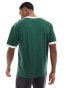 Hollister sport boxy t-shirt with contrast panels in green