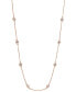 Фото #1 товара EFFY® Diamond Bezel 20" Statement Necklace (1 ct. t.w.) in 14k White, Yellow or Rose Gold