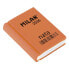 MILAN Box 36 Book Shaped Erasers Nata® Assorted Colours