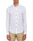 ფოტო #1 პროდუქტის Men's Dante Non-Iron Performance Stretch Moisture-Wicking Solid Button-Down Shirt